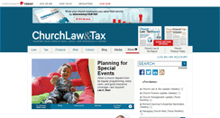 Desktop Screenshot of churchlawandtax.com